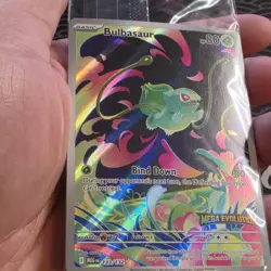 Pokemon TCG Mega Evolutions Stamped Promo card - Bulbasaur 133/132 - NM - Sealed - Image 3