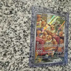 Eevee 188/167 Illustration Rare IR Twilight Masquerade Pokemon Card NM/MINT - Image 2