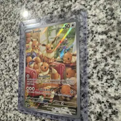 Eevee 188/167 Illustration Rare IR Twilight Masquerade Pokemon Card NM/MINT - Image 3
