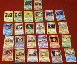 Pokemon 26 Card Lot Old Backs Japanese Vintage - Image 1