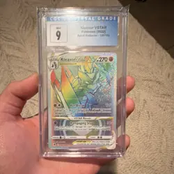 Pokemon Kleavor VSTAR Secret Rare Card 196/189 Astral Radiance CGC 9 - Image 1