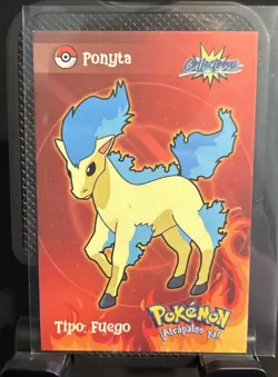 Rare Full Art Collectoons Pokemon Shiny #77 Ponyta Low Pop Card ✨⭐ - Image 1