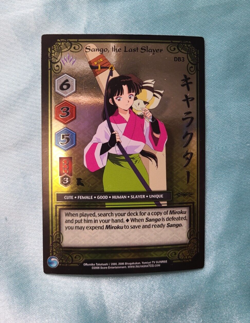 Inuyasha Card Sango the Last Slayer Foil PR - Image 1