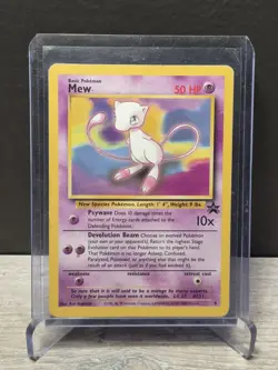 Mew Pokemon Card, Black Star Promo Card #8 - Image 1