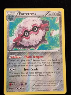 Forretress 60/106 Flashfire Reverse Holo Pokemon Card - NM - Image 1