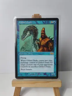 Gilded Drake Urza’s Saga - (1998) - Magic The Gathering - LP - Reserved List - Image 1