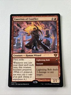 Emeritus of Conflict Secrets of Strixhaven Regular - Image 1