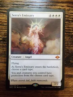 MTG Magic the Gathering Serra's Emissary (30/765) Modern Horizons 2 LP - Image 1