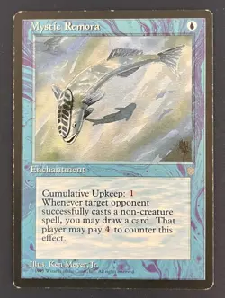 MTG - Mystic Remora - Ice Age - MP - Vintage Magic the Gathering - Image 1