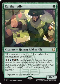 Earthen Ally TLA 177 Normal English NM - MTG - Image 1