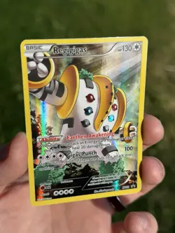 Pokemon TCG Regigigas XY82 Black Star Promos Holo - Image 4