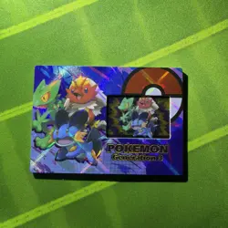 Eif Origins 4.0 Gen 3 Insert Card With Treecko, Torchic Mudkip Pokemon non-TCG - Image 1