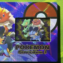 Eif Origins 4.0 Gen 3 Insert Card With Treecko, Torchic Mudkip Pokemon non-TCG - Image 2