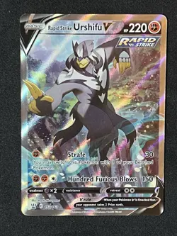 Rapid Strike Urshifu V - 153/163 Battle Styles Alternate Art Pokemon 🔥 - Image 1