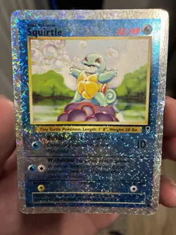 2002 Pokemon Legendary Collection Squirtle Reverse Holo #95/110 - Image 1