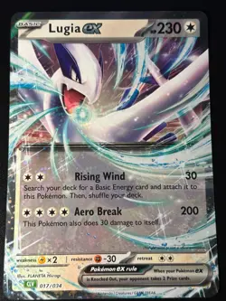Lugia ex 017/034 Pokemon Oversized Jumbo - Image 1