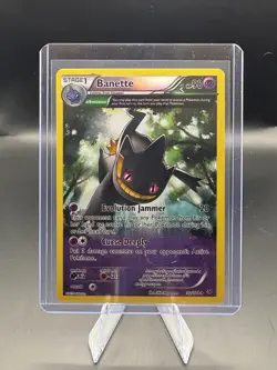 2015 Pokemon TCG Roaring Skies Banette 32/108 Holo Full Art - Image 1