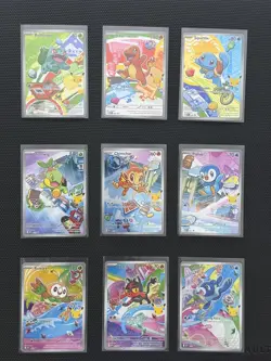 Pokemon First Partner Illustration Collection Series 1 Complete Set 2026 - Image 1