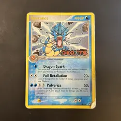 Gyarados EX Deoxys 8/107 Holo Rare Reverse Holo 90HP Pokemon TCG Dragon Spark - Image 1