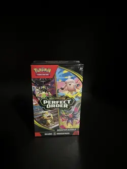 Pokemon TCG Mega Evolution Perfect Order Booster Bundles New Sealed 6 Packs - Image 1