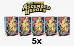Pokemon TCG Ascended Heroes Booster Bundle - NEW - SEALED - PRESALE - (x5 Boxes) - Image 1