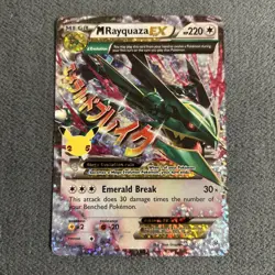 M Rayquaza EX 76/108 Celebrations: Classic Collection Pokemon NM/Mint - Image 1