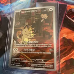 Pokemon: Team Rockets Meowth 203/182 SV10 Destined Rivals - Image 2