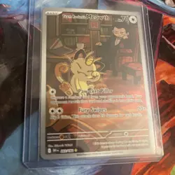 Pokemon: Team Rockets Meowth 203/182 SV10 Destined Rivals - Image 3