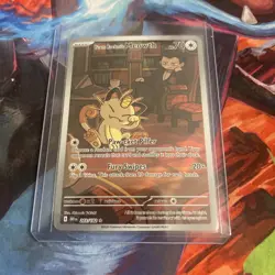 Pokemon: Team Rockets Meowth 203/182 SV10 Destined Rivals - Image 5