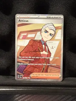 Atticus 134/131 Ultra Rare Prismatic Evolutions Pokemon TCG NM - Image 1