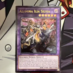 Azamina Ilia Silvia OP28-EN003 Ultimate Rare Light Play Yugioh TCG - Image 1