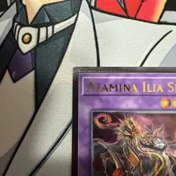 Azamina Ilia Silvia OP28-EN003 Ultimate Rare Light Play Yugioh TCG - Image 4