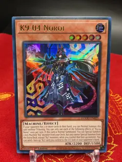 K9-04 Noroi DOOD-EN025 Yugioh Doom of Dimensions LP - Image 1