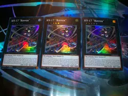 3x K9-17 "Ripper" 1st Edition Super Rare JUSH-EN035 Yu-Gi-Oh! - Image 1