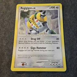 2009 Pokemon Regigigas DP40 Jumbo Promo Card - Image 1