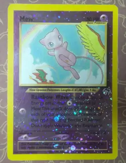 2001 Mew - Southern Islands 01/18 Pokemon Card Reverse Holo - Image 1