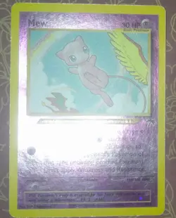 2001 Mew - Southern Islands 01/18 Pokemon Card Reverse Holo - Image 2