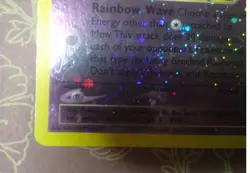 2001 Mew - Southern Islands 01/18 Pokemon Card Reverse Holo - Image 3