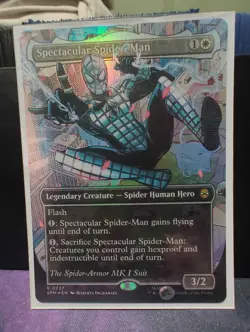 Spectacular Spider-Man (0237) (Borderless) (Foil) Magic: the Gathering Card - Image 1