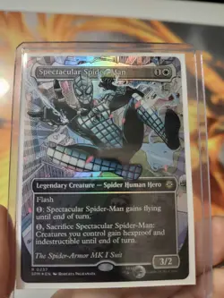Spectacular Spider-Man (0237) (Borderless) (Foil) Magic: the Gathering Card - Image 2