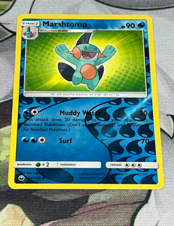 Marshtomp 34/168 SM Celestial Storm Reverse Holo Pokemon Card NM - Image 1
