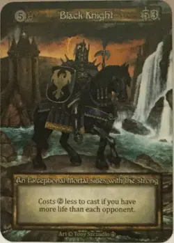 Black Knight Regular - Sorcery Contested Realm, Arthurian Legends - Image 1