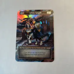 White Knight FOIL - Sorcery Contested Realms Arthurian Legends - NM - Image 1