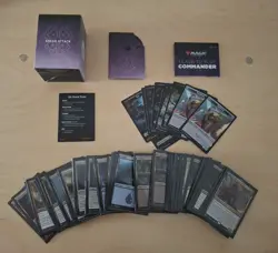 Magic The Gathering SNEAK ATTACK Commander Deck, Zendikar Rising, Sleeved, NM - Image 1