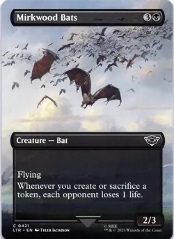 Mirkwood Bats Borderless - The Lord of the Rings - 421 NM - Image 1