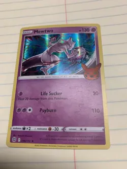 Mewtwo Rare (Trick or Trade Halloween) 056/172 Pokemon TCG Card - Image 3