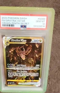 Pokemon Giratina VSTAR GG69 Crown Zenith Galarian Gallery Secret Rare PSA 10 - Image 5