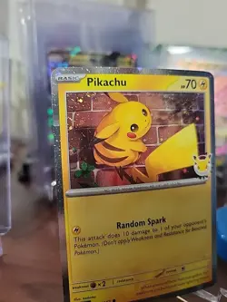 Pikachu (Pokemon Day 2026) 051/162 2 Swirls Holo Bleed With Visable Swirl - Image 3