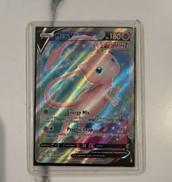 Pokemon Mew V 250/264 Swsh08 Fusion Strike Full Art Holo Ultra Rare 180 HP - Image 1
