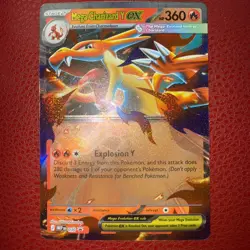 Mega Charizard Y ex 030 MEP Mega Evolution Promo Holo Pokemon NM - Image 1